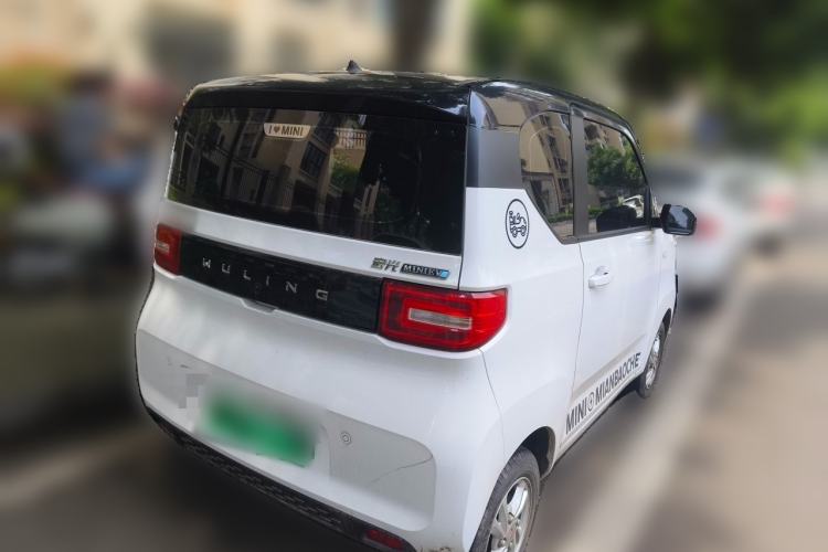 Used Wuling Hongguang MINIEV 2021 Macaron Premium Model – Lithium Iron Phosphate Rear Right 45 Deg