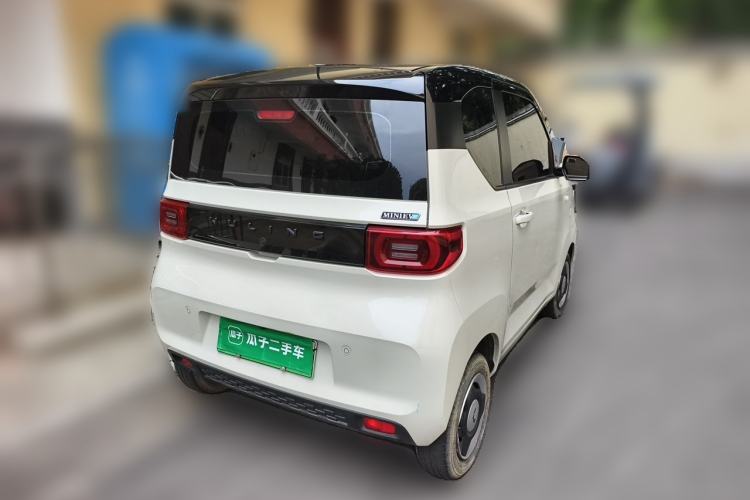 Used Wuling Hongguang MINIEV 2021 Macaron Premium Model – Lithium Iron Phosphate Rear Right 45 Deg