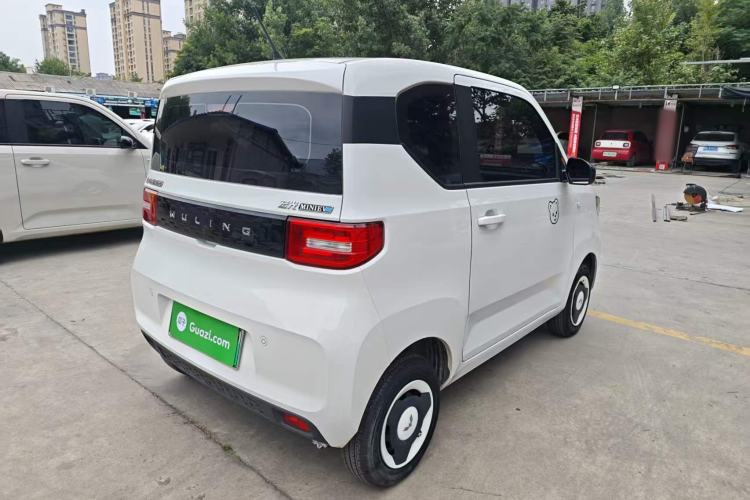 Used Wuling Hongguang MINIEV 2021 Macaron Fashion Edition Lithium-Ion Battery Rear Right 45 Deg