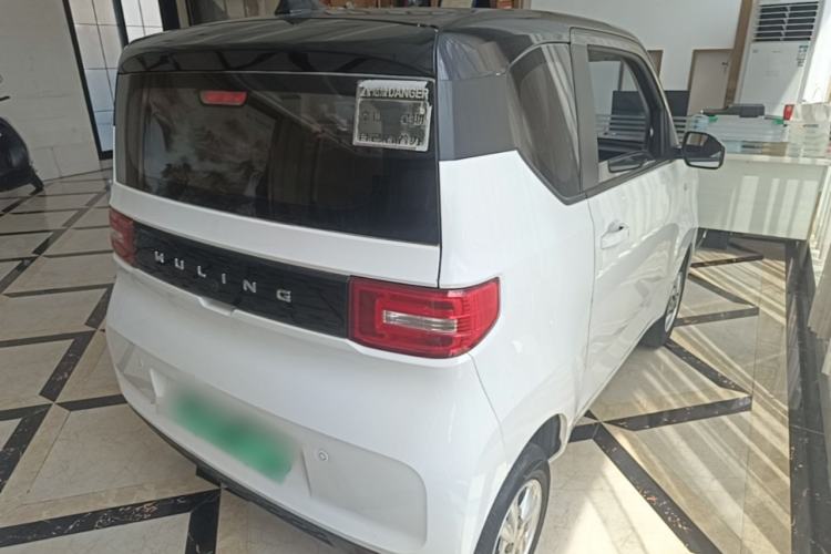 Used Wuling Hongguang MINIEV 2021 Macaron Fashion Edition Lithium-Ion Battery Rear Right 45 Deg