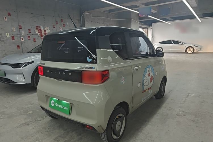 Used Wuling Hongguang MINIEV 2021 Macaron Premium Model – Lithium-NMC Rear Right 45 Deg