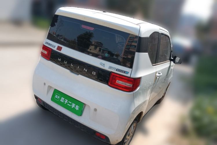 Used Wuling Hongguang MINIEV 2021 Macaron Fashion Model Lithium Iron Phosphate Rear Right 45 Deg