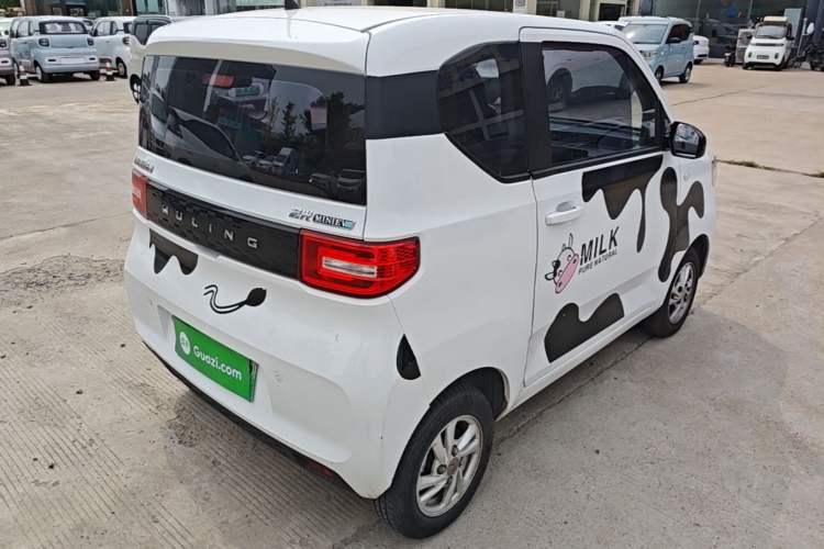 Used Wuling Hongguang MINIEV 2021 Macaron Fashion Edition Lithium-Ion Battery Rear Right 45 Deg
