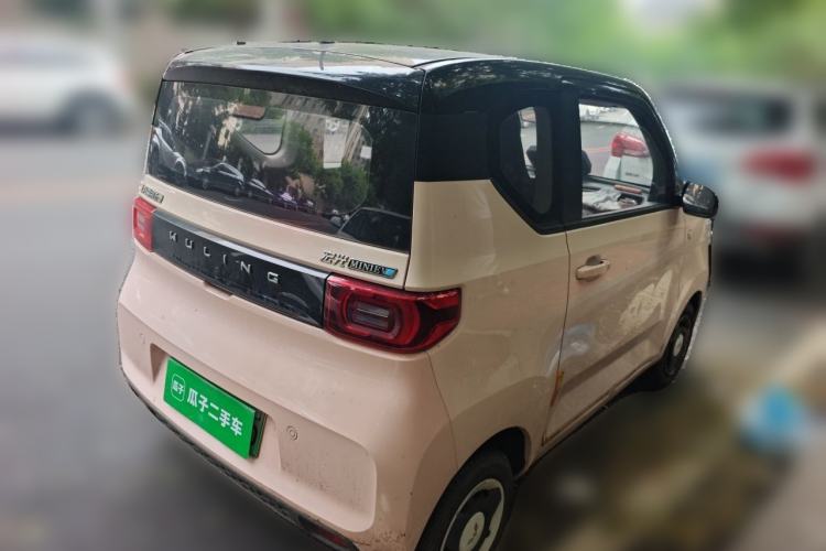 Used Wuling Hongguang MINIEV 2021 Macaron Premium Model – Lithium-NMC Rear Right 45 Deg