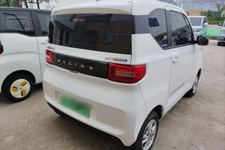 Used Wuling Hongguang MINIEV 2021 Macaron Premium Model – Lithium-NMC Rear Right 45 Deg