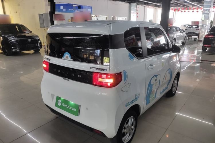 Used Wuling Hongguang MINIEV 2021 Macaron Premium Model – Lithium Iron Phosphate Rear Right 45 Deg