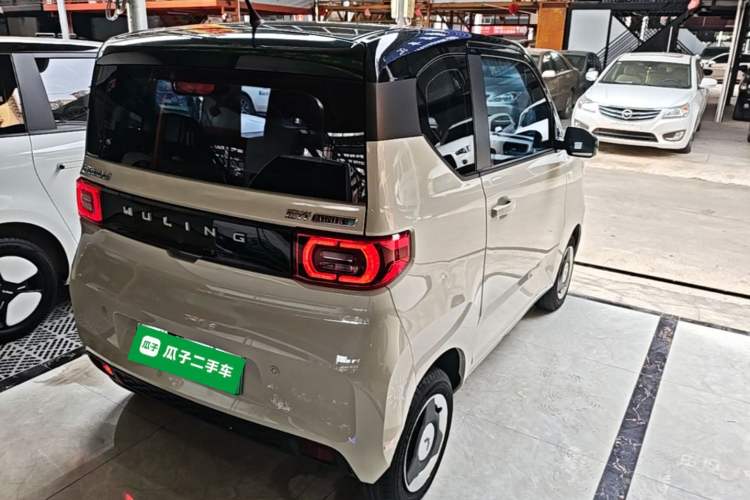 Used Wuling Hongguang MINIEV 2021 Macaron Premium Model – Lithium Iron Phosphate Rear Right 45 Deg