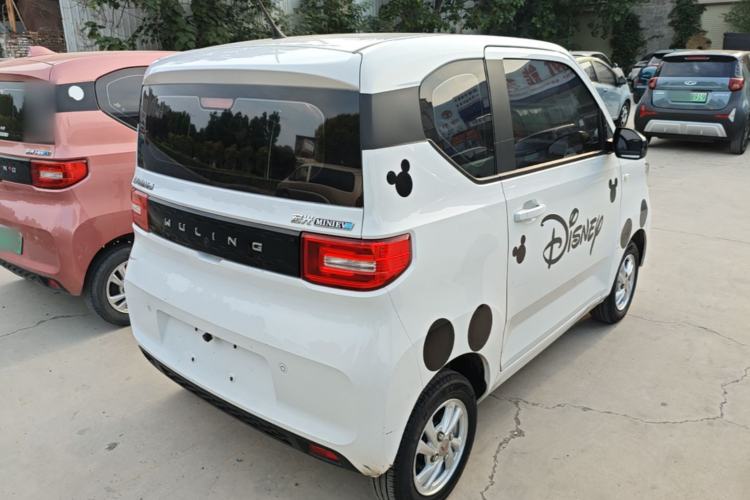 Used Wuling Hongguang MINIEV 2021 Macaron Fashion Model Lithium Iron Phosphate Rear Right 45 Deg