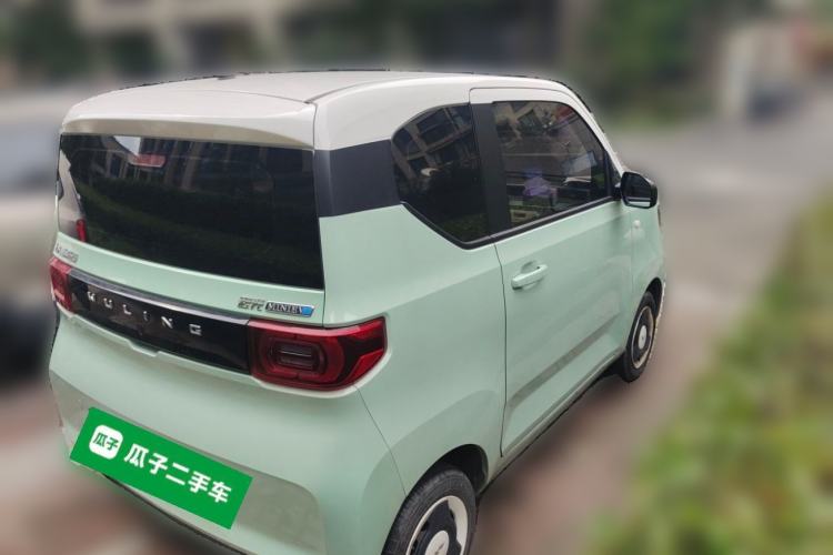 Used Wuling Hongguang MINIEV 2021 Macaron Fashion Edition Lithium-Ion Battery Rear Right 45 Deg