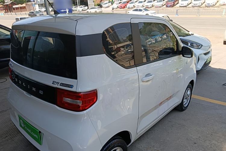Used Wuling Hongguang MINIEV 2021 Macaron Fashion Edition Lithium-Ion Battery Rear Right 45 Deg