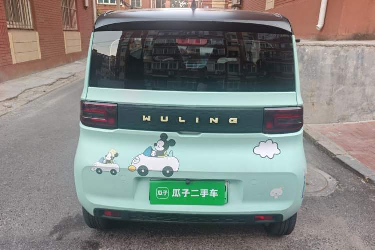Used Wuling Hongguang MINIEV 2021 Macaron Fashion Edition Lithium-Ion Battery Rear
