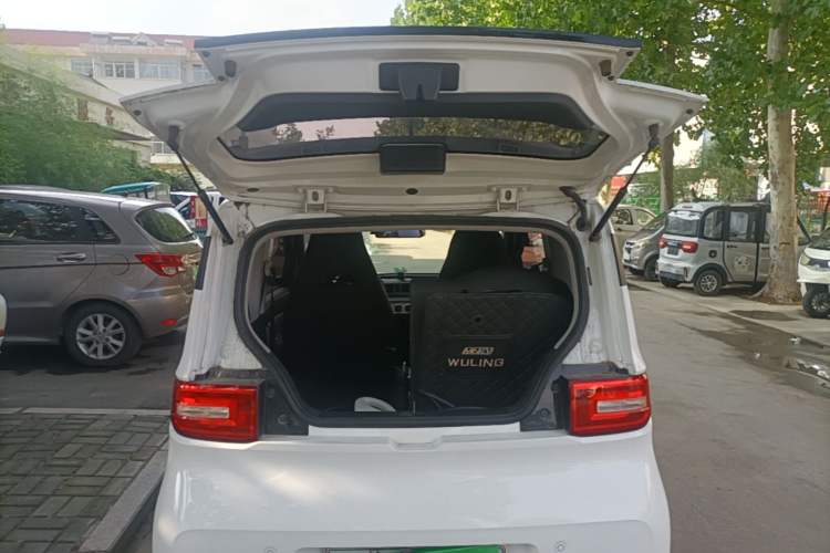 Used Wuling Hongguang MINIEV 2021 Macaron Premium Model – Lithium-NMC Trunk