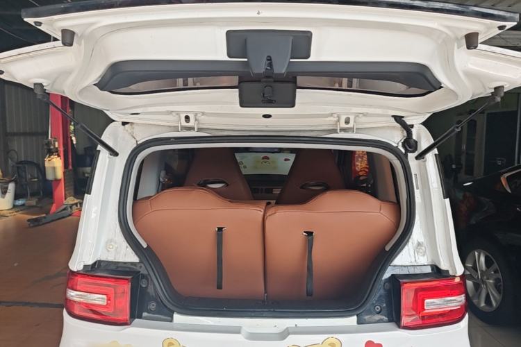 Used Wuling Hongguang MINIEV 2021 Macaron Fashion Model Lithium Iron Phosphate Trunk