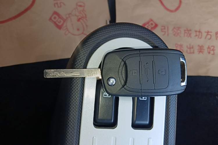 Used Wuling Hongguang MINIEV 2021 Macaron Fashion Edition Lithium-Ion Battery Vehicle Key