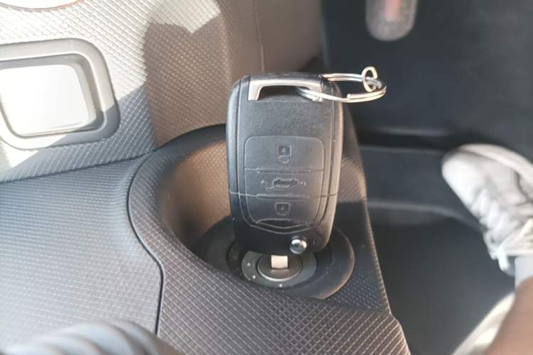 Used Wuling Hongguang MINIEV 2021 Macaron Sandwich Model 170 km Lithium Iron Phosphate Vehicle Key