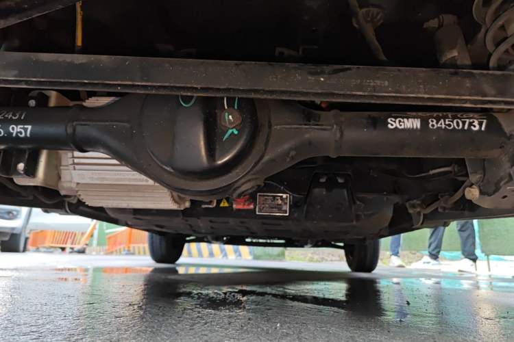 Used Wuling Hongguang MINIEV 2021 Macaron Premium Model – Lithium-NMC Chassis Rear