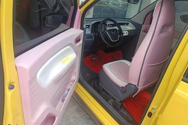 Used Wuling Hongguang MINIEV 2021 Macaron Fashion Edition Lithium-Ion Battery Driver Seat