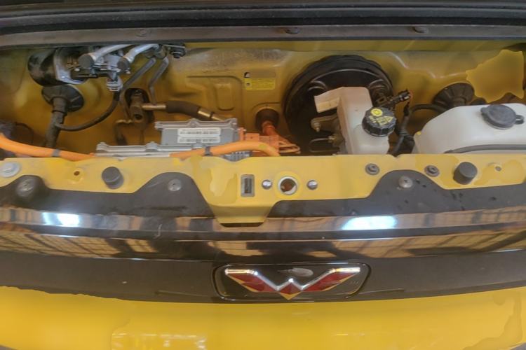 Used Wuling Hongguang MINIEV 2021 Macaron Premium Model – Lithium Iron Phosphate Engine Bay