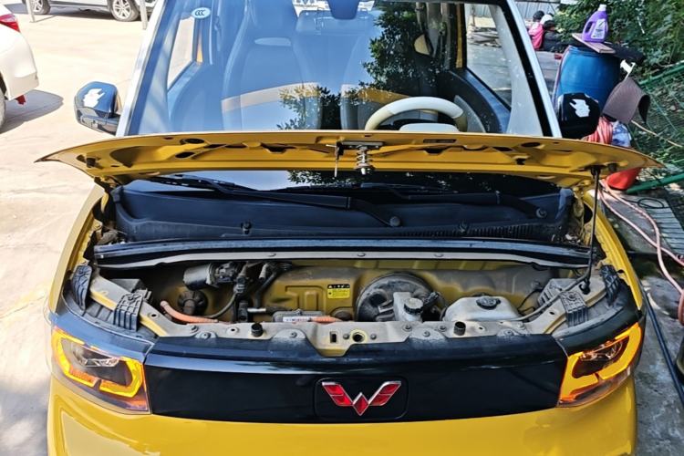 Used Wuling Hongguang MINIEV 2021 Macaron Premium Model – Lithium-NMC Engine Bay
