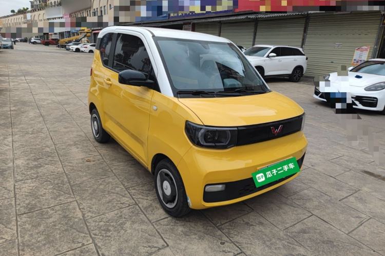 Used Wuling Hongguang MINIEV 2021 Macaron Premium Model – Lithium-NMC Front Right 45 Deg