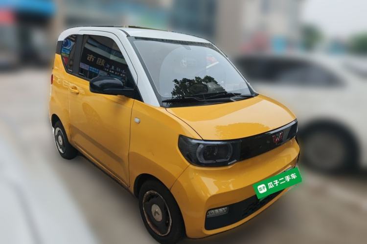 Used Wuling Hongguang MINIEV 2021 Macaron Premium Model – Lithium-NMC Front Right 45 Deg