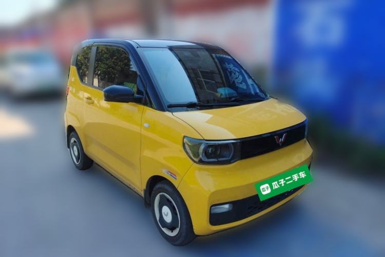 Used Wuling Hongguang MINIEV 2021 Macaron Premium Model – Lithium Iron Phosphate Front Right 45 Deg