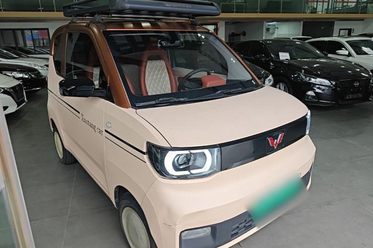 Used Wuling Hongguang MINIEV 2021 Macaron Premium Model – Lithium Iron Phosphate Front Right 45 Deg