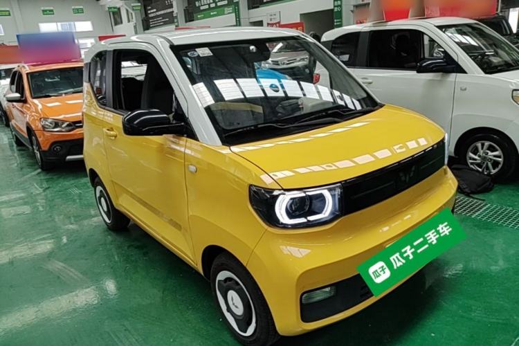 Used Wuling Hongguang MINIEV 2021 Macaron Premium Model – Lithium Iron Phosphate Front Right 45 Deg