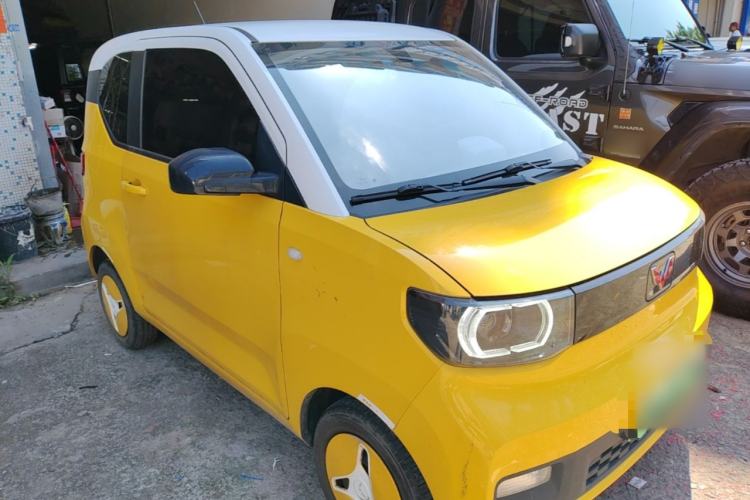 Used Wuling Hongguang MINIEV 2021 Macaron Premium Model – Lithium Iron Phosphate Front Right 45 Deg