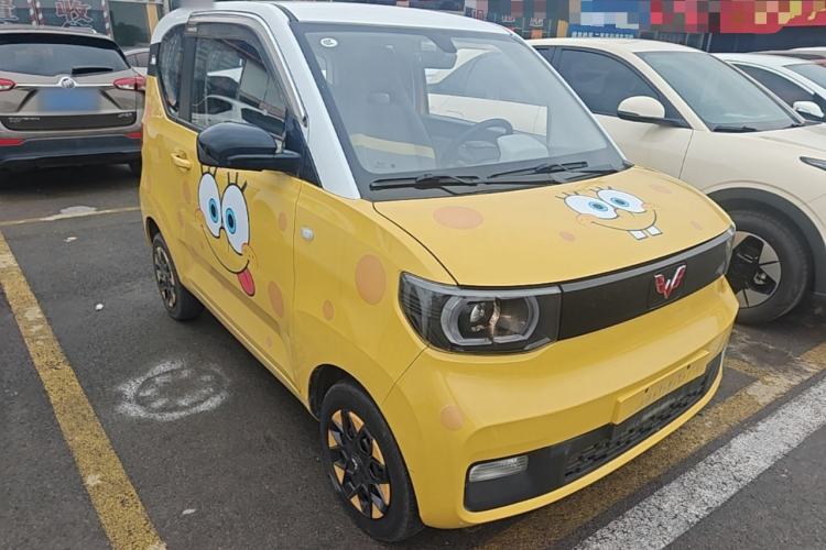 Used Wuling Hongguang MINIEV 2021 Macaron Premium Model – Lithium Iron Phosphate Front Right 45 Deg