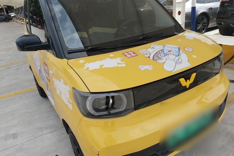 Used Wuling Hongguang MINIEV 2021 Macaron Premium Model – Lithium Iron Phosphate Front Right 45 Deg