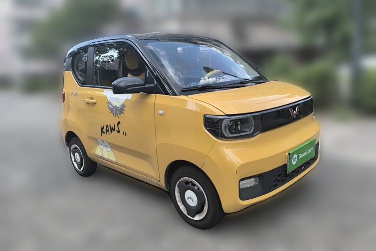 Used Wuling Hongguang MINIEV 2021 Macaron Premium Model – Lithium Iron Phosphate Front Right 45 Deg