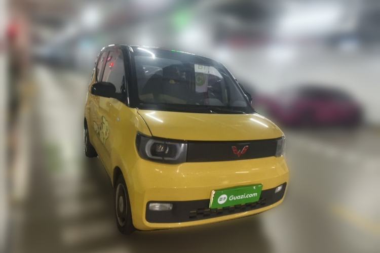 Used Wuling Hongguang MINIEV 2021 Macaron Premium Model – Lithium-NMC Front Right 45 Deg
