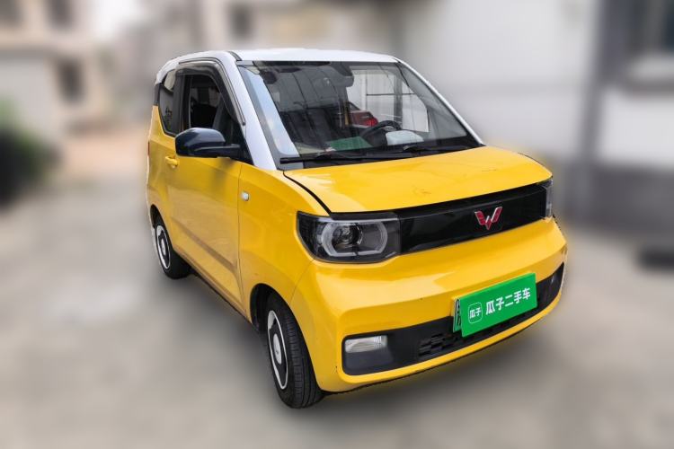 Used Wuling Hongguang MINIEV 2021 Macaron Fashion Edition Lithium-Ion Battery Front Right 45 Deg