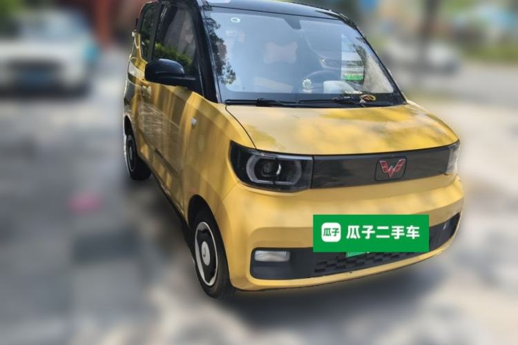 Used Wuling Hongguang MINIEV 2021 Macaron Fashion Edition Lithium-Ion Battery Front Right 45 Deg