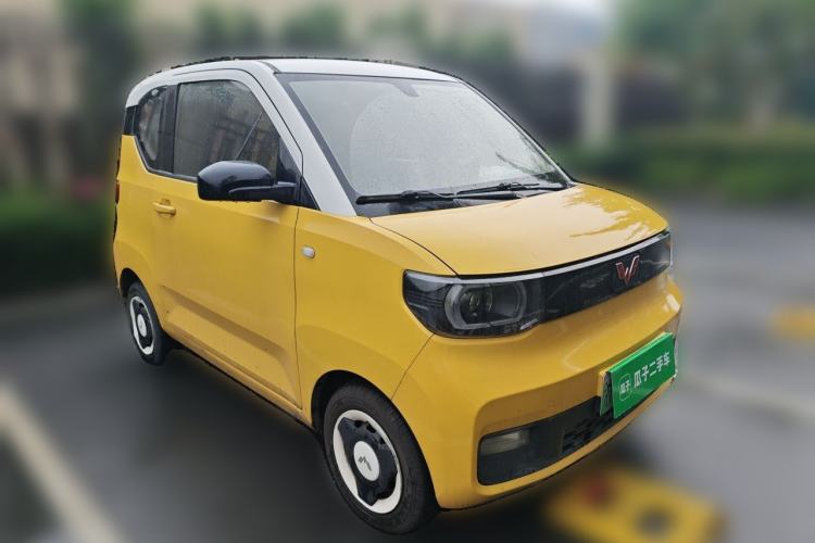 Used Wuling Hongguang MINIEV 2021 Macaron Premium Model – Lithium Iron Phosphate Front Right 45 Deg