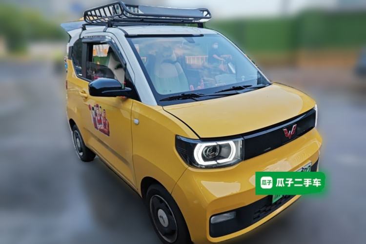 Used Wuling Hongguang MINIEV 2021 Macaron Premium Model – Lithium-NMC Front Right 45 Deg