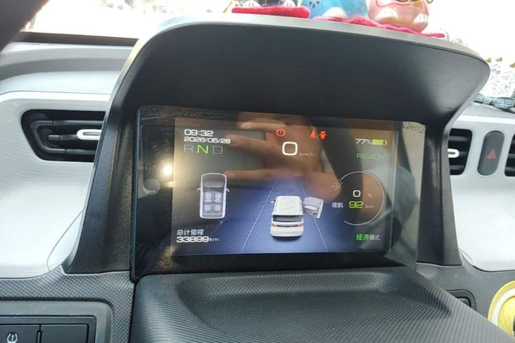 Used Wuling Hongguang MINIEV 2021 Macaron Sandwich Model 120 km Lithium Iron Phosphate Instrument Cluster