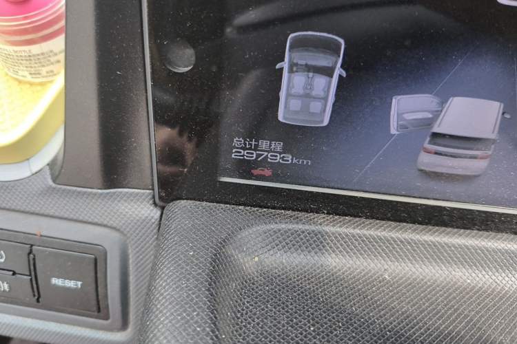 Used Wuling Hongguang MINIEV 2021 Macaron Premium Model – Lithium Iron Phosphate Odometer Close Up