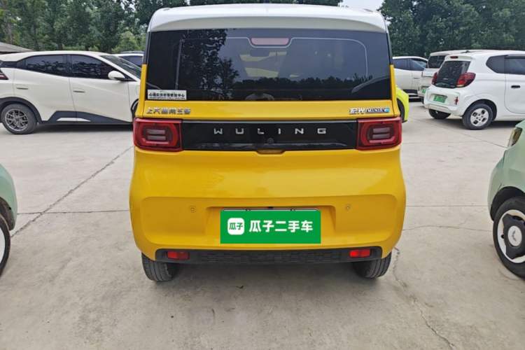 Used Wuling Hongguang MINIEV 2021 Macaron Fashion Edition Lithium-Ion Battery Rear