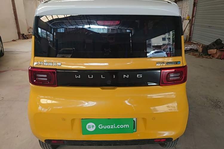 Used Wuling Hongguang MINIEV 2021 Macaron Fashion Edition Lithium-Ion Battery Rear