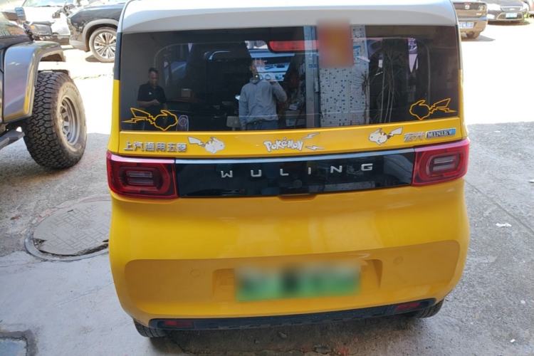Used Wuling Hongguang MINIEV 2021 Macaron Premium Model – Lithium Iron Phosphate Rear