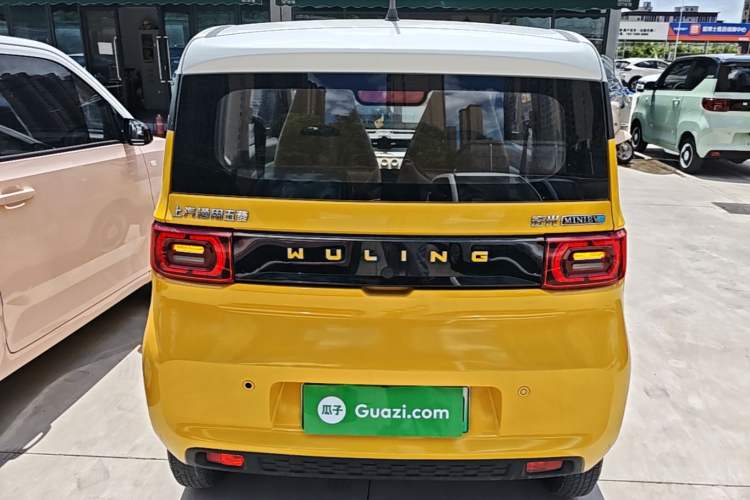 Used Wuling Hongguang MINIEV 2021 Macaron Premium Model – Lithium-NMC Rear