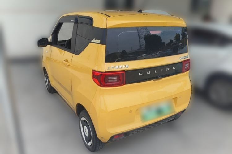 Used Wuling Hongguang MINIEV 2021 Macaron Fashion Model Lithium Iron Phosphate Rear Left 45 Deg