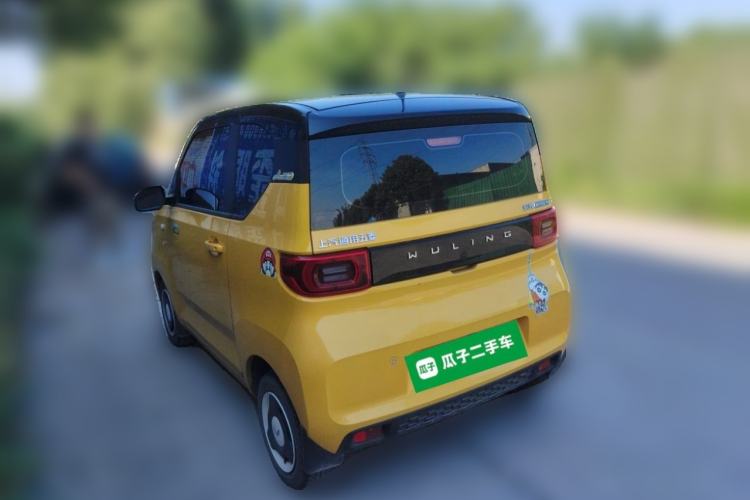 Used Wuling Hongguang MINIEV 2021 Macaron Premium Model – Lithium Iron Phosphate Rear Left 45 Deg