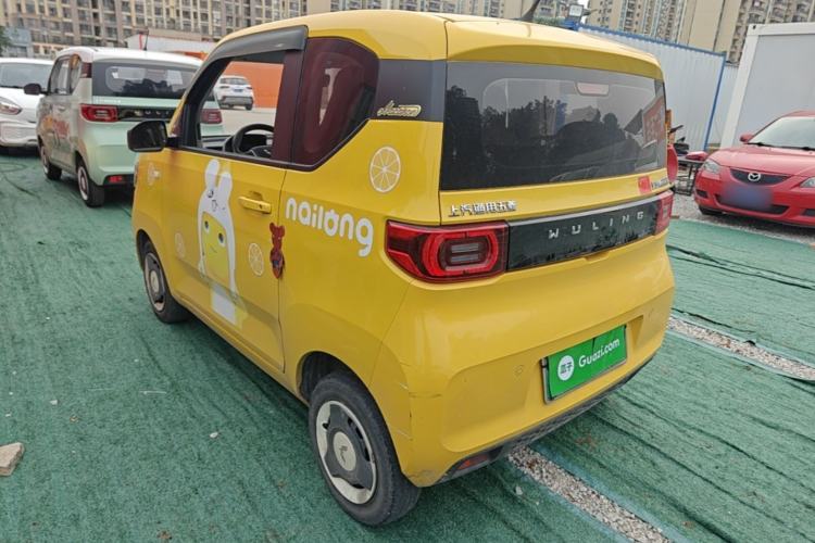 Used Wuling Hongguang MINIEV 2021 Macaron Premium Model – Lithium-NMC Rear Left 45 Deg