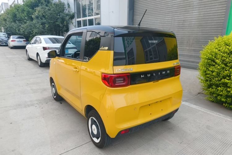 Used Wuling Hongguang MINIEV 2021 Macaron Premium Model – Lithium Iron Phosphate Rear Left 45 Deg