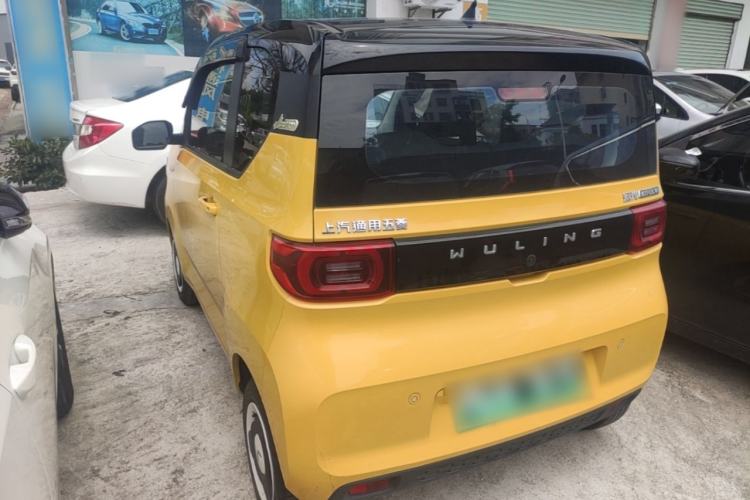 Used Wuling Hongguang MINIEV 2021 Macaron Premium Model – Lithium Iron Phosphate Rear Left 45 Deg