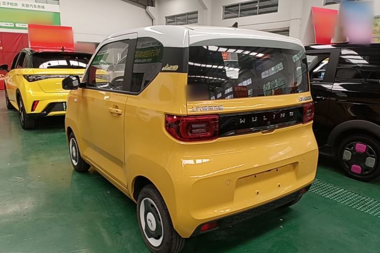 Used Wuling Hongguang MINIEV 2021 Macaron Premium Model – Lithium Iron Phosphate Rear Left 45 Deg