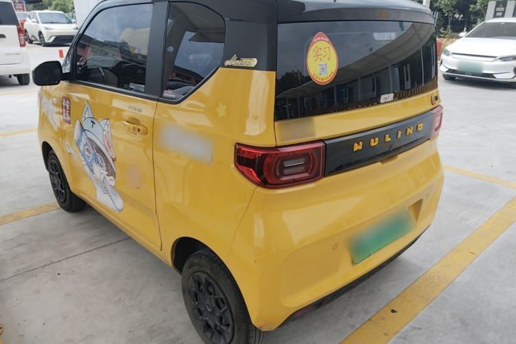 Used Wuling Hongguang MINIEV 2021 Macaron Premium Model – Lithium Iron Phosphate Rear Left 45 Deg